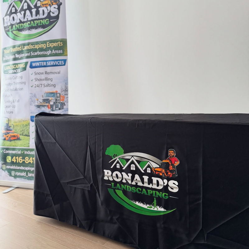Custom Table Cloths, custom printing by Print Hut